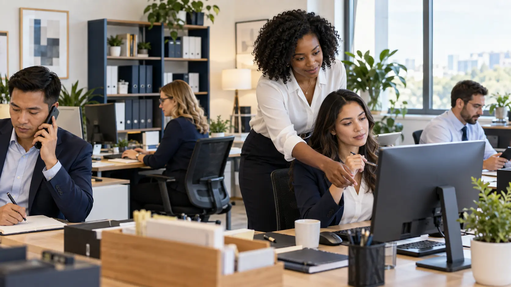 Administrative professionals serving an organization